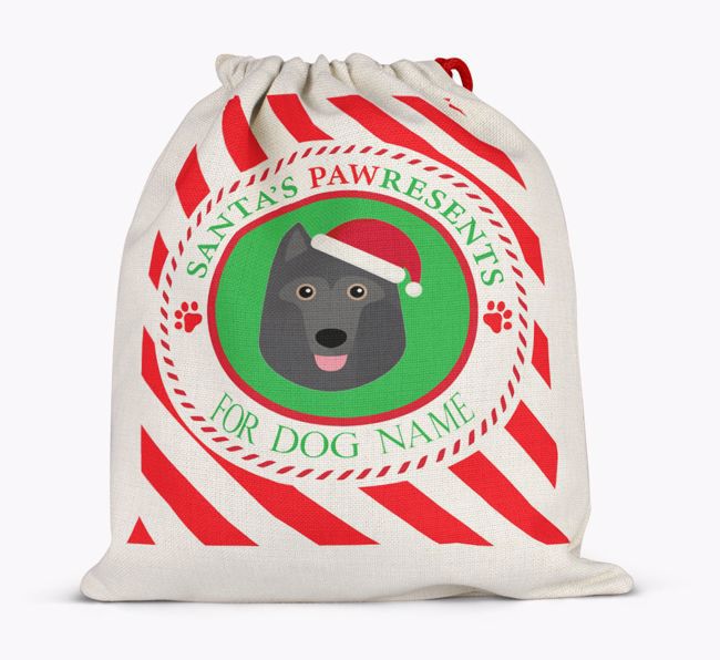 Santa Sack 'Pawresents' - Personalised for Your {breedFullName}